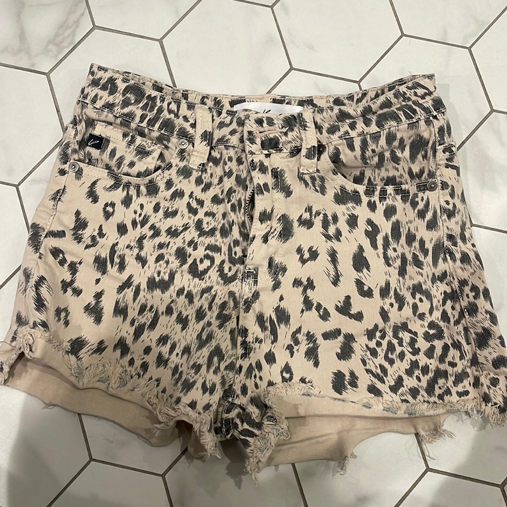 Cheetah Print Shorts